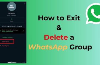Hoe een WhatsApp-groep afsluiten en verwijderen?